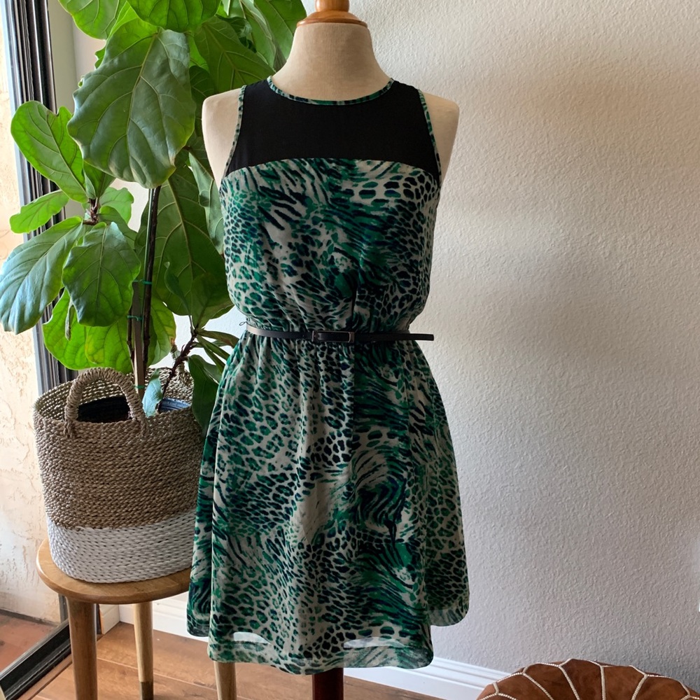 Women’s Animal Print Dress - Size M